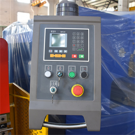 Presse plieuse en métal AMUDA 70T-2500 CNC Mini presse plieuse hydraulique avec Delem DA53 pour le traitement de la tôle