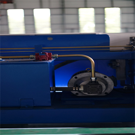 Machine à cintrer de plaque de tôle d'acier en métal 63ton WC67Y/K NC Presse plieuse hydraulique pour le travail des métaux