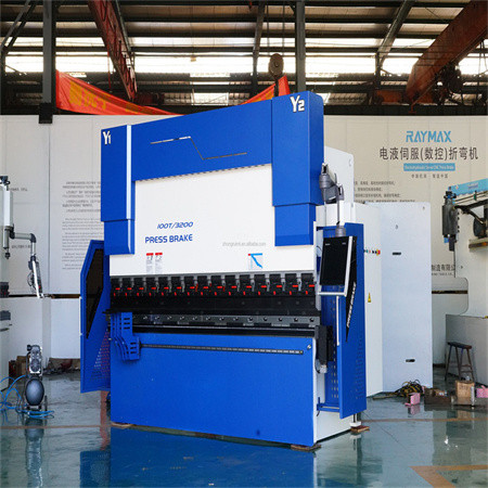 125 tonnes 4m de longueur de frein en métal en acier inoxydable plieuse presse plieuse CNC avec une haute précision