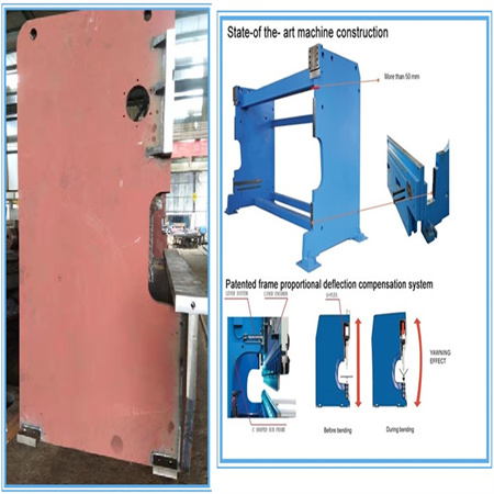 Vente chaude Europe 250 tonnes de fabrication de machines de presse plieuse standard fabriquées en Chine
