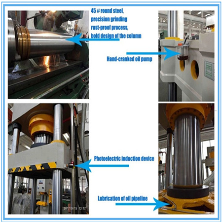 Machine de presse hydraulique industrielle BYTCNC bassin à surface solide évier corian thermoformage faisant la machine
