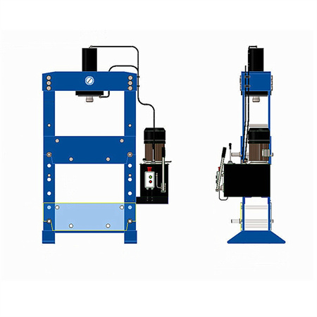 machine de presse d'estampage de plaque d'immatriculation hydraulique en métal
