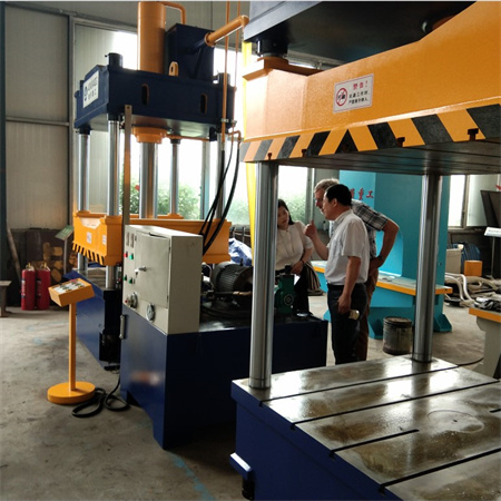 Machine de presse hydraulique de tôles d'acier verticales de contrôle de PLC de cadre de C universel de Yongheng hydraulique 800KN