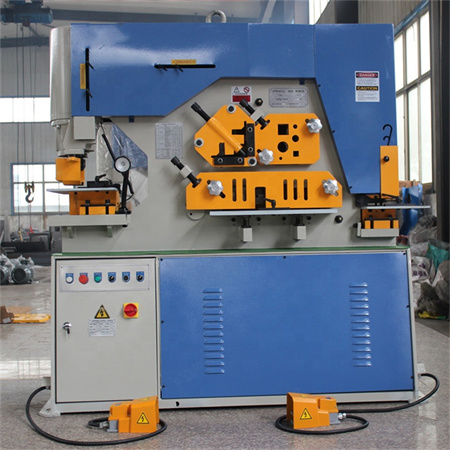 Machine de cisaillement de ferronnier poinçonneuse combinée hydraulique CNC