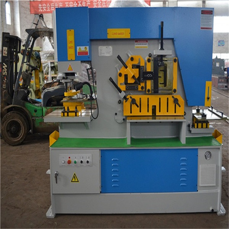 APEC CNC largement utilisé ferronnier hydraulique, machine de poinçonnage et de cisaillement ferronnier hydraulique machine de découpe de tiges d'acier