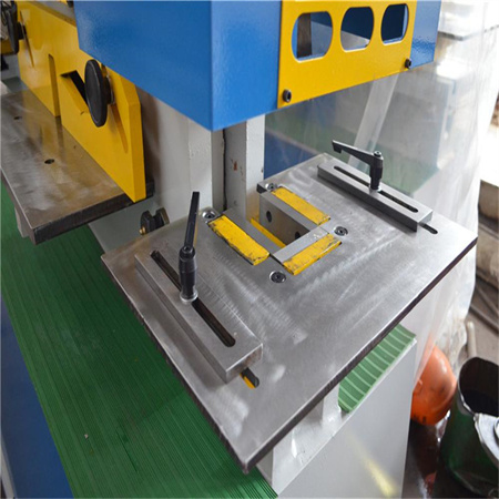 Machine de ferronnier métal ferronnier hydraulique multifonctionnel Machine de poinçonnage et de cisaillement combinée Machine de découpe de métal d'angle