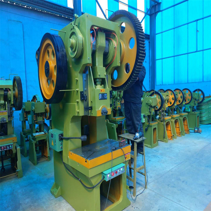 Presse mécanique de puissance de la série J23 poinçonneuse de 250 à 10 tonnes pour le poinçonnage de trou en métal