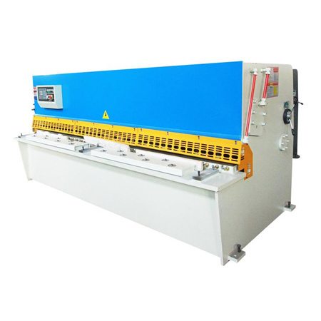 Machine de cisaillement de guillotine hydraulique de commande numérique par ordinateur de tôle d'acier en métal automatique de fabricants de la Chine