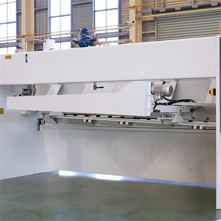 Cisaille à guillotine hydraulique QC11K-16x2500/machine de système d'exploitation CNC E21 de coupe de barre d'acier