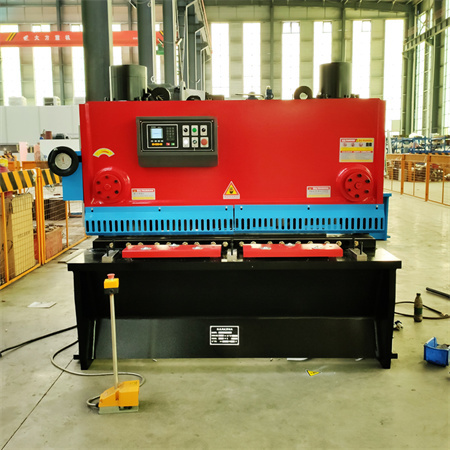 Machine de cisaillement de coupe Usine Accurl produire une machine de cisaillement CNC hydraulique Certification ISO CE MS7-6x2500 Machine de découpe de plaques