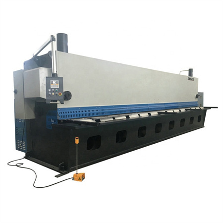 Machine de guillotine de coupe de métal CNC cisailles à plaques hydrauliques guillotine cisaille