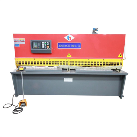 Machine de cisaillement de coupe de plaque de LUZHONG QC11Y pour la cisaille hydraulique de guillotine en métal