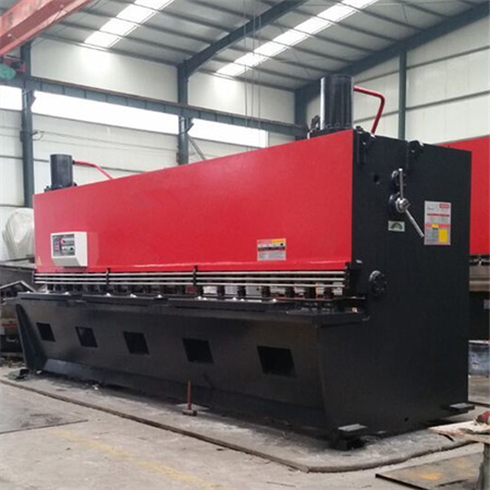Chine bon prix de 3m 6m 8m plaque de métal plaque d'acier coupe CNC hydraulique porte-type guillotine machine de cisaillement