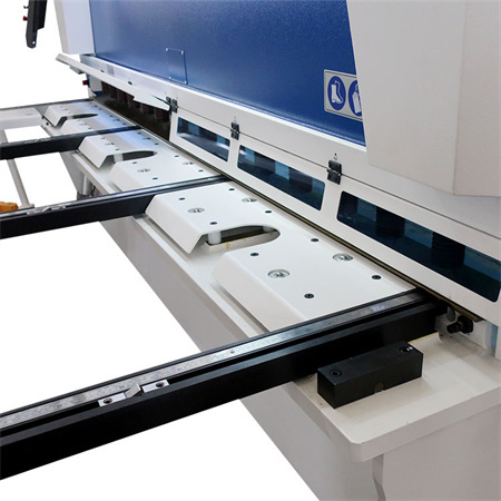 QC11K 6x1600 cisaille à guillotine machine de découpe de tôle en tôle d'acier inoxydable
