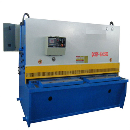 machinerie cnc métal machine de découpe 3m coupe 6mm tôles guillotine hydraulique