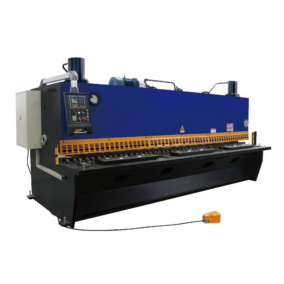 Machine de cisaillement de guillotine en métal de presse hydraulique de commande numérique par ordinateur pour la feuille d'acier inoxydable de carbone
