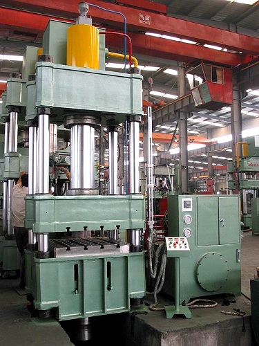Emboutissage profond de machines de poinçonnage de trou en métal machine de presse hydraulique à quatre colonnes de 100 tonnes